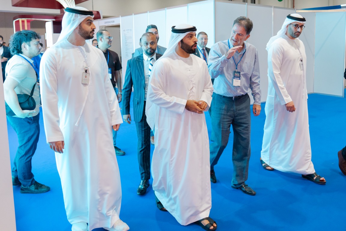 IREIS 2025 event booth showcasing real estate opportunities in Abu Dhabi, UAE