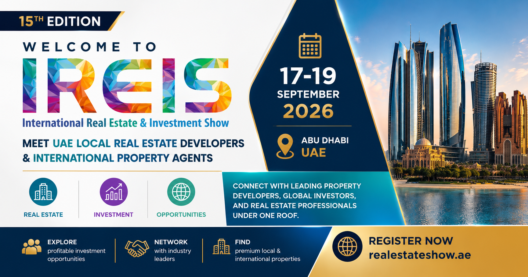 IREIS - INTERNATIONAL REAL ESTATE & INVESTMENT SHOW logo